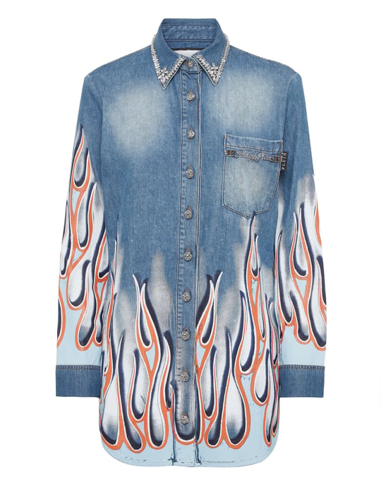 Denim Shirt Racing - Image 1