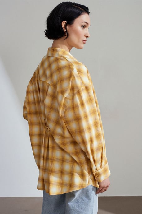 Overmaatse Ruit Langsleeve Shirt - Image 2