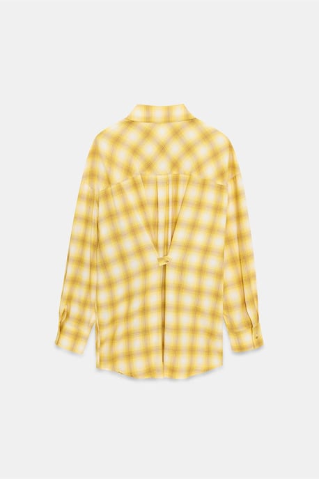 Overmaatse Ruit Langsleeve Shirt - Image 6