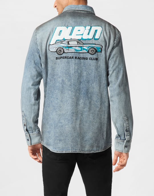 Jeansskjorta Ls Cars Racing - Image 5