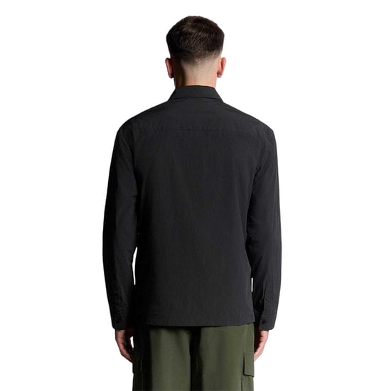 Lyle & Scott Heren Relaxed Fit Overhemd (Zwart) - Image 3