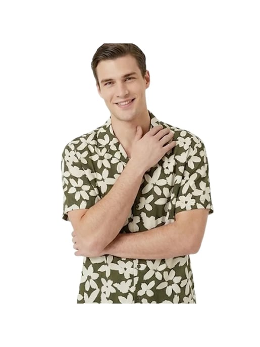 Emporio Armani Men's Floral Shirt - Image 3