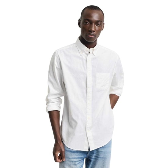 Gant Heren Fit Archive Button-Down overhemd (Crème) - Image 1
