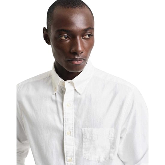 Gant Heren Fit Archive Button-Down overhemd (Crème) - Image 4