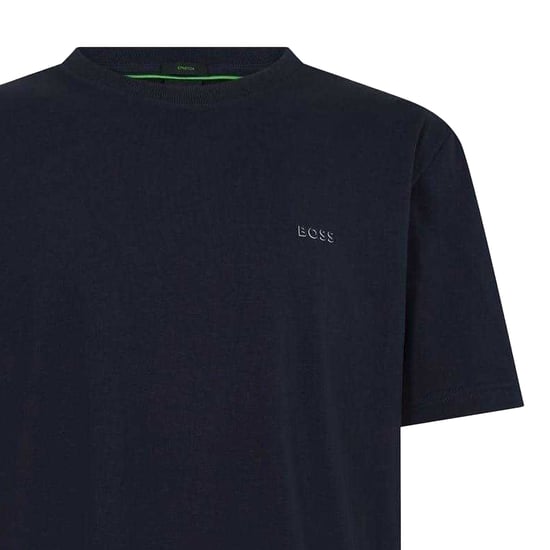 Boss Mens Logo Regular T-Shirt (Mörkblå) - Image 2
