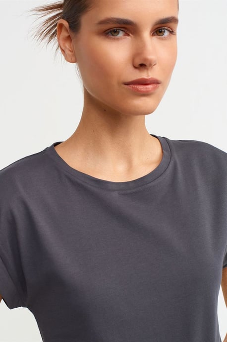 Women's Cotton Crew Neck T-Shirt - Image 4