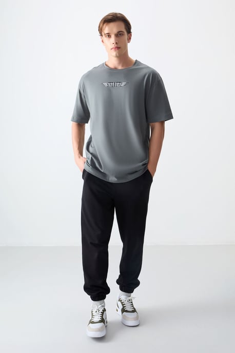 Oversized Cotton Logo T-Shirt - Image 2
