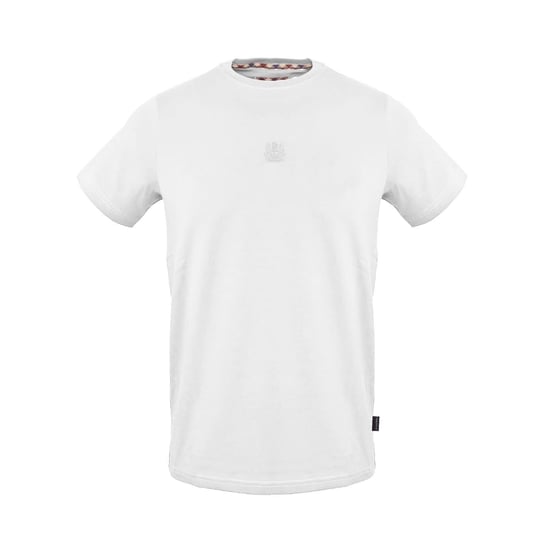 Aquascutum Mens Embroidered Logo T-Shirt (White) - Image 1