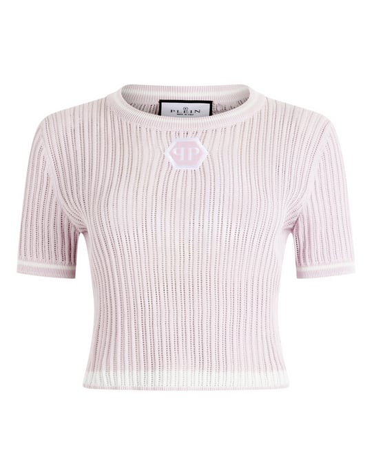 Knitted Sexy Pure Fit T-Shirt Pure - Image 1