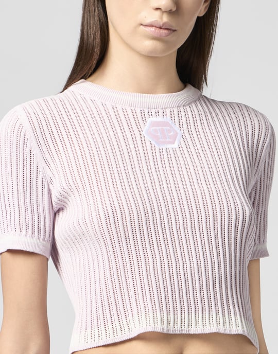 Knitted Sexy Pure Fit T-Shirt Pure - Image 3