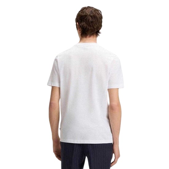 Boss Mens Bubble Regular T-Shirt (White) - Image 3