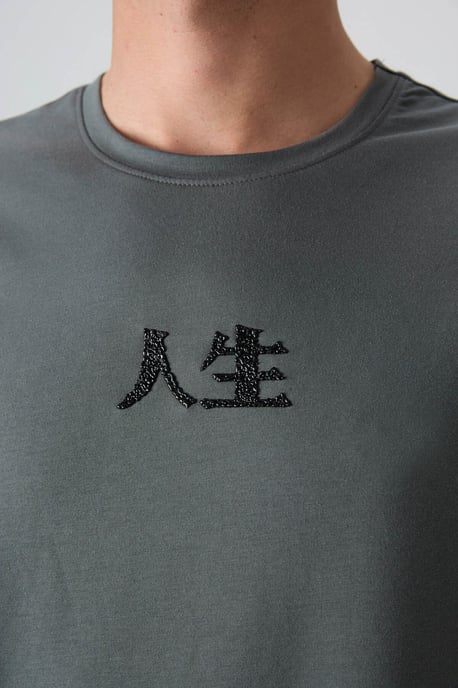 Oversized Geprinte Crew Neck T-shirt - Image 3