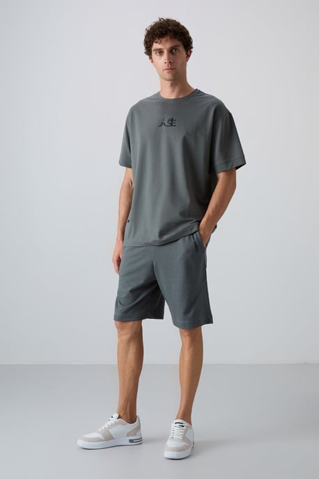 Oversized Geprinte Crew Neck T-shirt - Image 5