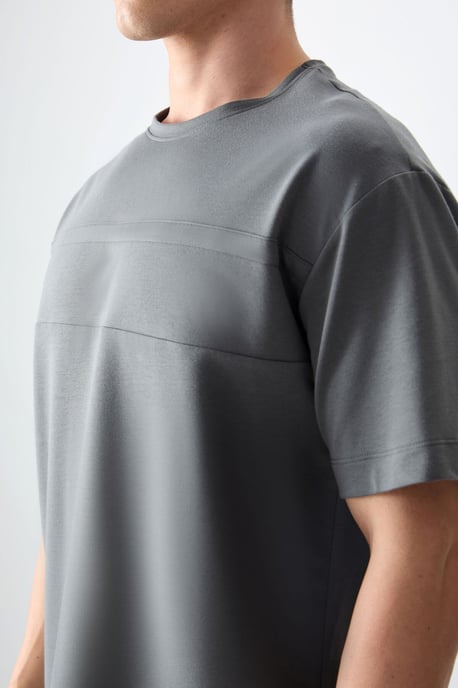 Överdimensionerad crew neck T-shirt - Image 2