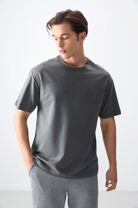 Överdimensionerad crew neck T-shirt - Image 4