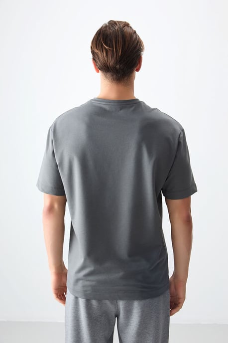 Överdimensionerad crew neck T-shirt - Image 5