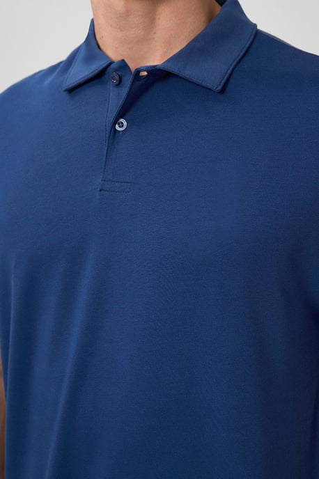 Heren Katoen Elastan Polo T-Shirt - Image 4