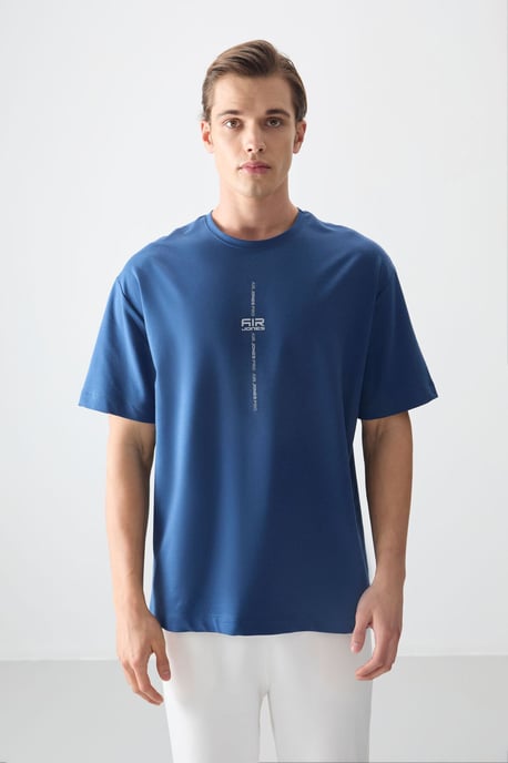 Oversized Geprinte Crew Neck T-shirt - Image 1