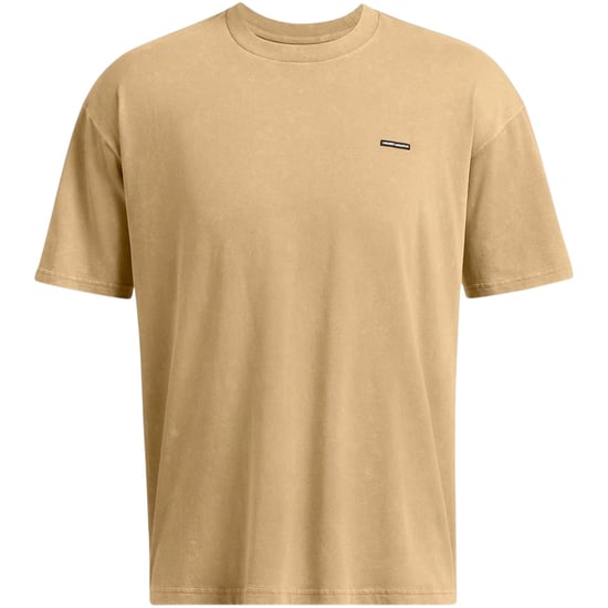 Under Armour Heren Gewassen Logo Oversized T-shirt (Bruin) - Image 2