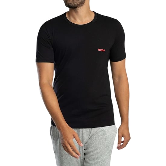Hugo T-shirt med Triplettlogga för herrar (3-pack) (Svart/grå/vit) - Image 4