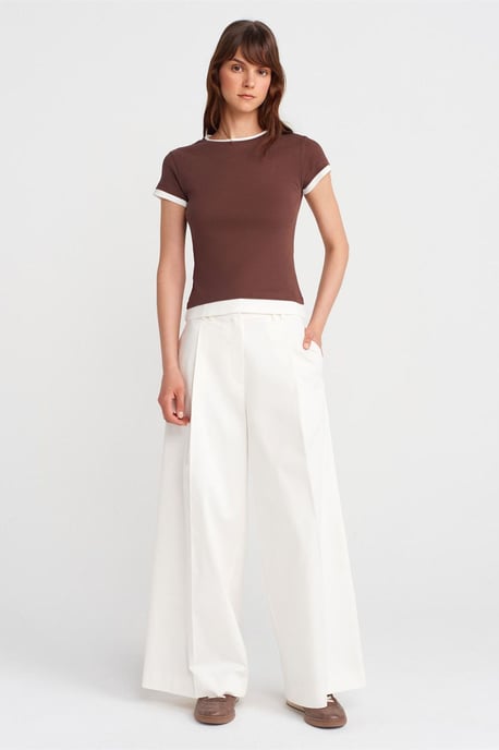 Women's Slim Fit Cotton Crew Neck T-Shirt - Image 4