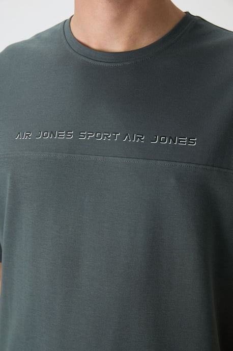 Överdimensionerad T-shirt med crewneck och tryck - Image 2