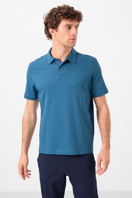 Herrarnas bomullselastan polo t-shirt - Image 5
