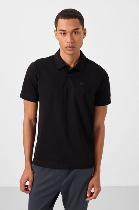 Heren Katoenmix Polo T-Shirt - Image 2