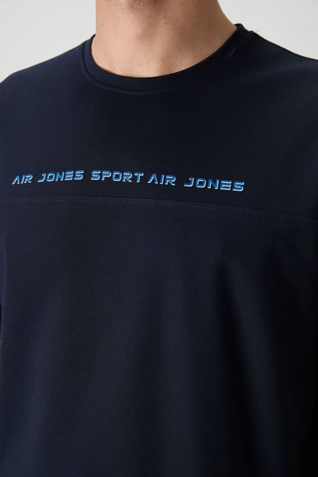 Överdimensionerad T-shirt med crewneck och tryck - Image 3