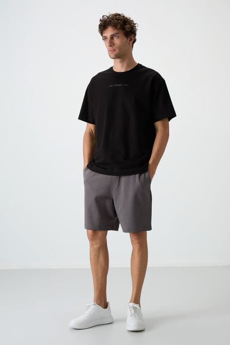 Oversized Printed Crew Neck T-Shirt - Image 3