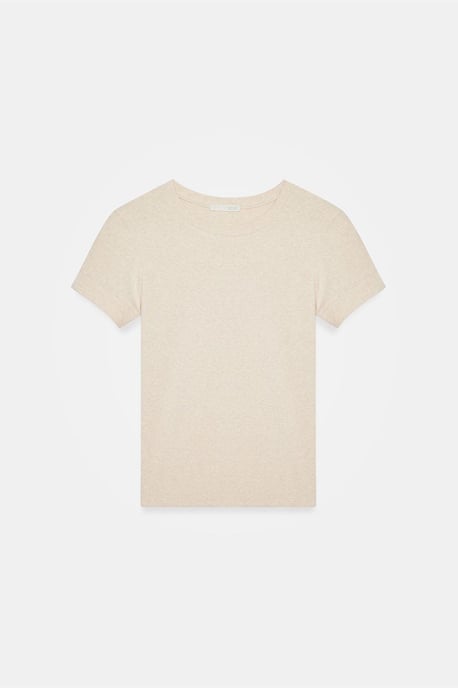 Dames Slim Fit Crew Neck T-Shirt - Image 5