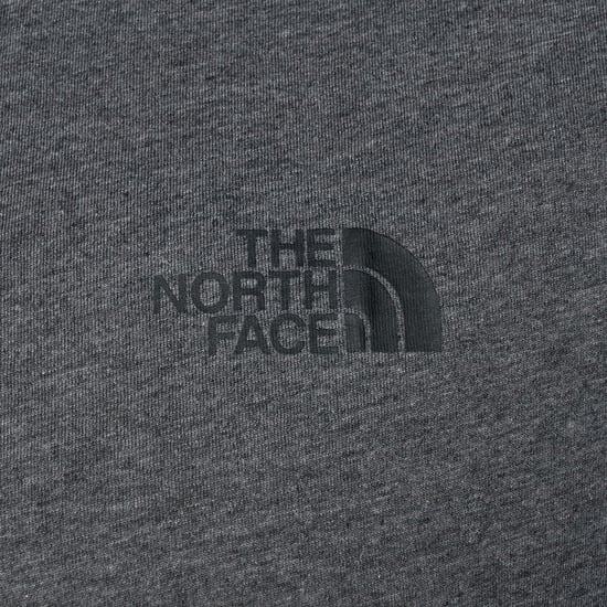 The North Face Mens Simple Dome T Shirt Grey - Image 4