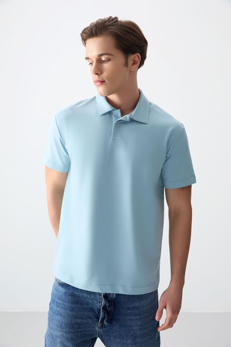 Oversized Polo Kraag T-Shirt - Image 1