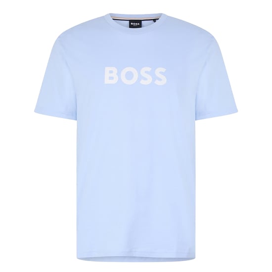 Boss Heren Hbw Logo T-Shirt (Lichtblauw) - Image 1