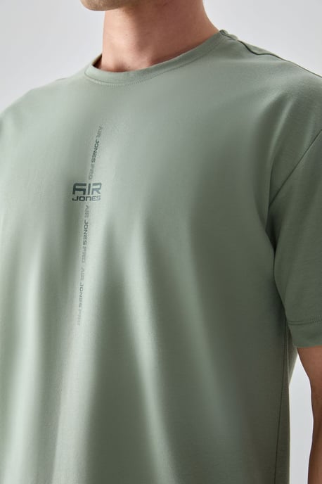 Oversized Geprinte Crew Neck T-shirt - Image 2
