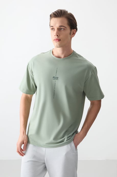 Oversized Geprinte Crew Neck T-shirt - Image 4
