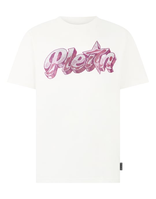 Round Neck T-Shirt Gummy Plein Stones - Image 1