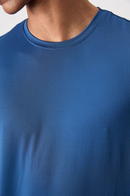 Heren Regular Fit Crew Neck T-shirt - Image 3