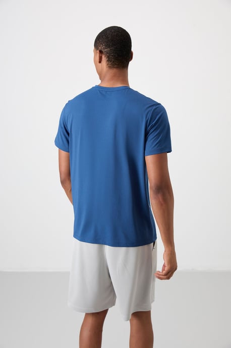 Heren Regular Fit Crew Neck T-shirt - Image 6