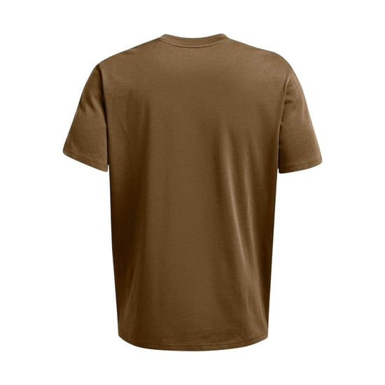 Under Armour Heren Patch Regular T-Shirt (Bruin) - Image 3