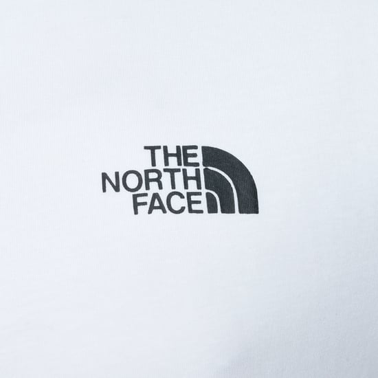 The North Face Mens Simple Dome T Shirt White - Image 4