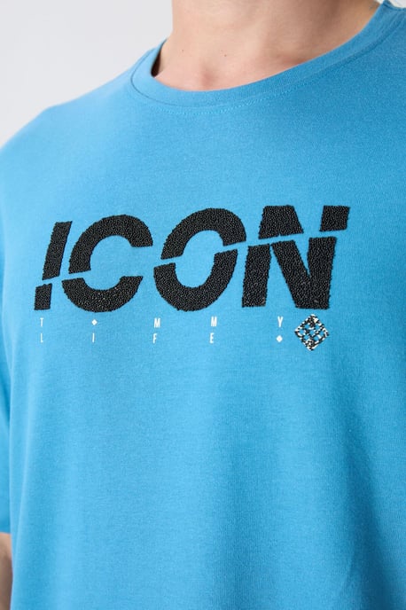 Overgrote Logo Print Crew Neck T-Shirt - Image 3