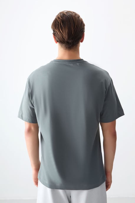 Oversized Katoenen Crew Neck T-Shirt - Image 6