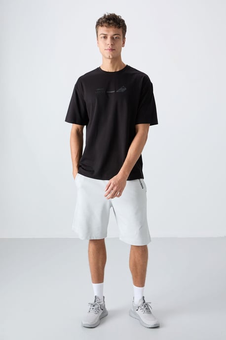 Overmaatse Katoen-Polyester Crew Neck T-Shirt - Image 2