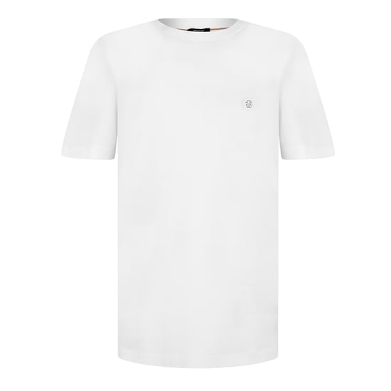 Boss Strak zittend T-shirt voor heren met minimalistisch logo (Wit) - Image 1