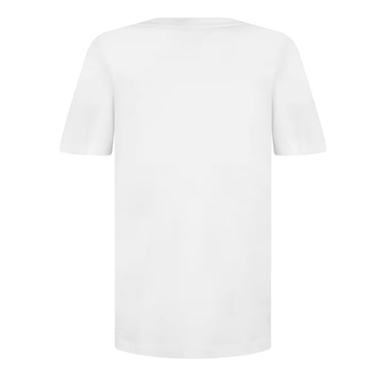 Boss Strak zittend T-shirt voor heren met minimalistisch logo (Wit) - Image 2