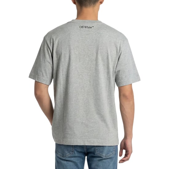 Off White Unisex Vuxen Bkish T-Shirt (Grå/Svart) - Image 2