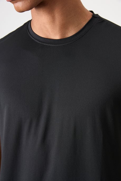Heren Regular Fit Crew Neck T-Shirt - Image 3