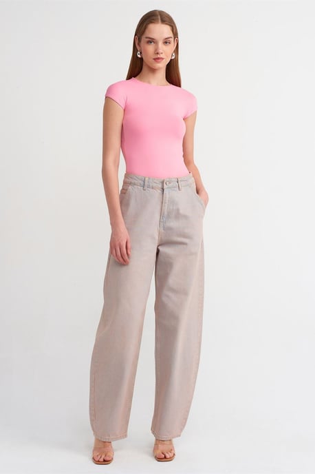 Dam Slim Fit Rundhalsad T-Shirt - Image 3