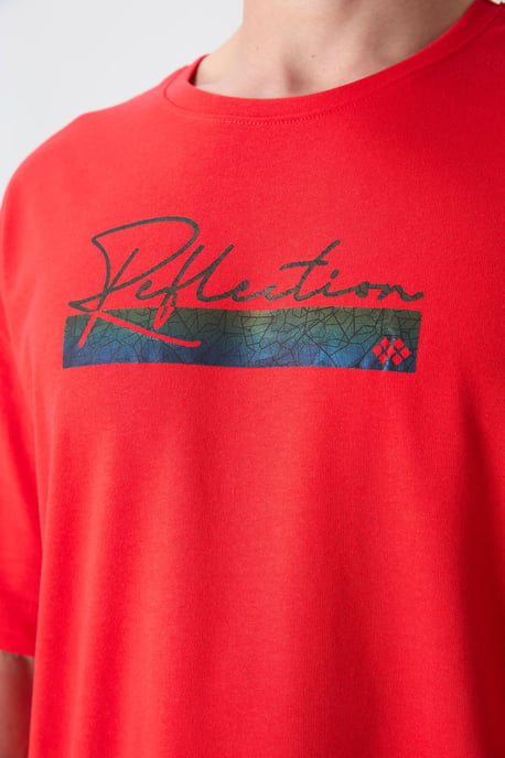 Oversized Printed Cotton-Blend T-Shirt - Image 3